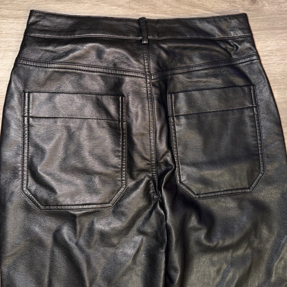 ❤️‍🔥Firm Price❤️‍🔥The Rylan faux leather relaxed high rise pants by Pilcro - Picture 9 of 11
